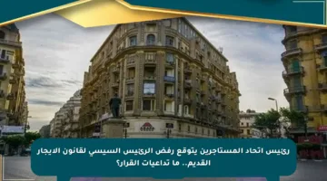 رئيس اتحاد المستأجرين يتوقع رفض الرئيس السيسي لقانون الإيجار القديم.. ما تداعيات القرار؟